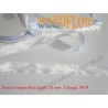 Nastro Doppio Raso Bianco 25mm x 50 metri