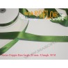Nastro Doppio Raso Verde 25mm x 50 metri