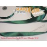 Nastro Doppio Raso Verde Scuro 25mm x 50 metri