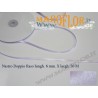 Nastro Doppio Raso Lilla 6mm x 50 metri