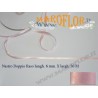 Nastro Doppio Raso Rosa 6mm x 50 metri