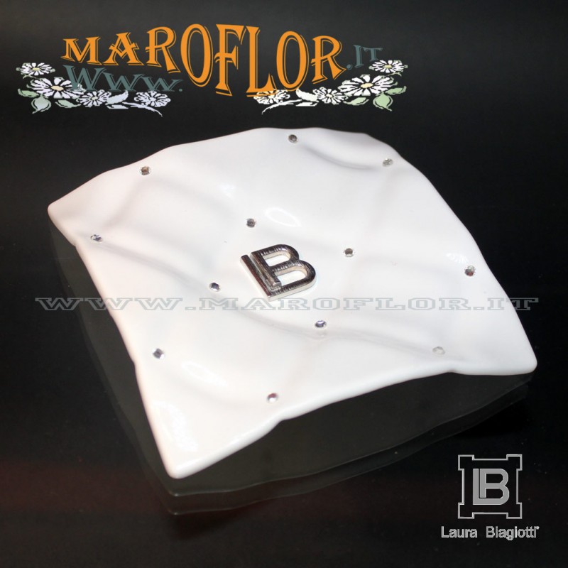 Bomboniere Matrimonio Laura Biagiotti Piattino 13cm Galatea GE011 Bomboniera Prima Comunione Anniversari