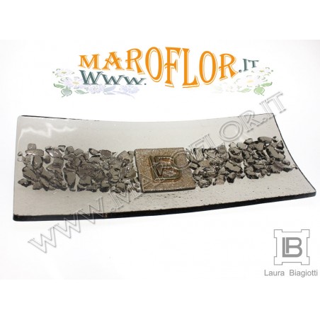 Bomboniera Matrimoni Laura Biagiotti Piattino 19cm Clodia CD018 x Sposi Nozze