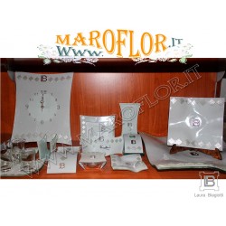 Bomboniera Matrimonio Orologio da parete 21cm Fabia FB044 Anniversari Lauree