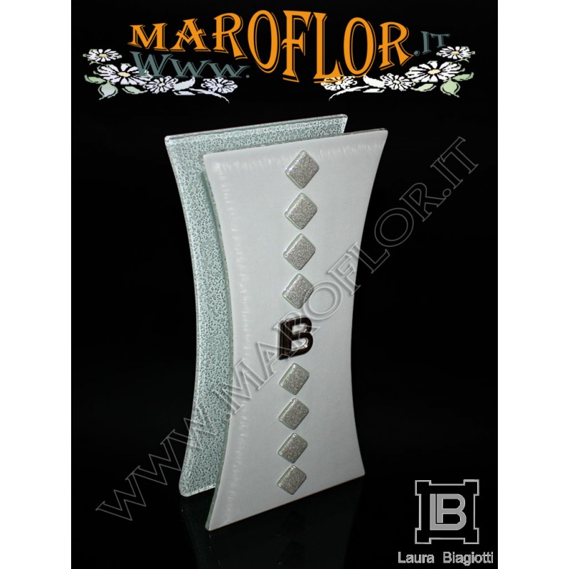 Bomboniera Matrimonio Vasetto h20 Fabia FB061 Anniversari Nozze d argento
