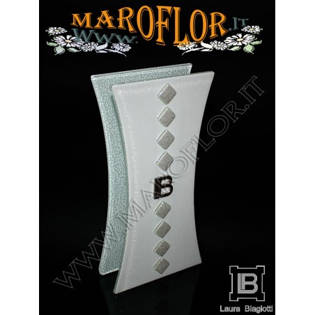 Bomboniera Matrimonio Vasetto h20 Fabia FB061 Anniversari Nozze d argento