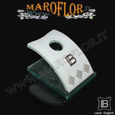 Bomboniera Matrimonio Portacandela h8 Fabia FB071 Anniversari Nozze d argento