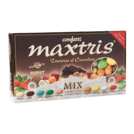 Confetti Maxtris con Mandorle ricoperta dai vari gusti Mix 1Kg