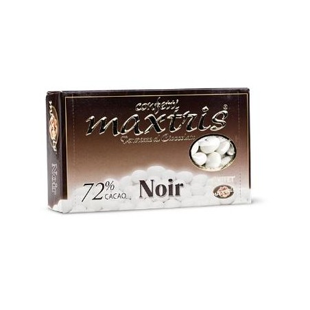Confetti Maxtris con Mandorle ricoperta da cioccolato Extra Fondente 72% 1Kg