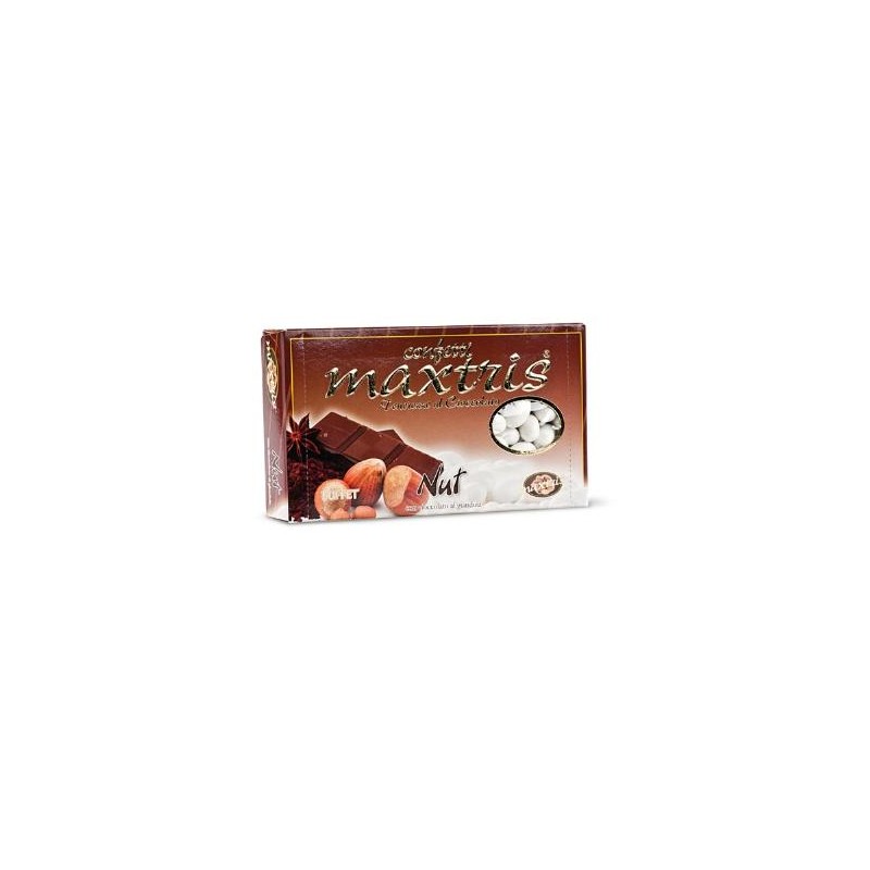 Confetti Maxtris con Mandorle ricoperta da cioccolato al gusto Gianduia 1Kg