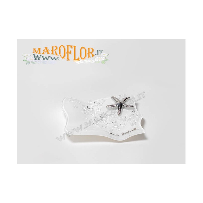 Bomboniera Laura Biagiotti Portacandela 12,5 cm Lnea Ninfea