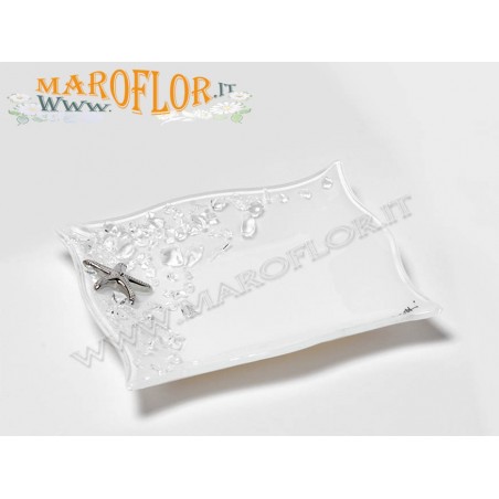 Bomboniera Laura Biagiotti Portacandela 18 cm Linea Ninfea