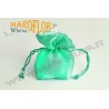 Sacchetto in Organza color Verde Acqua Tiffany 12cm x Bomboniera