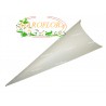 Astuccio Avorio Panna 19cm Bianco per Confetti Riso Petali in cartoncino