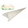Astuccio Avorio Panna 19cm Bianco per Confetti Riso Petali in cartoncino