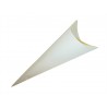 Astuccio Avorio Panna 19cm Bianco per Confetti Riso Petali in cartoncino