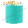 Deco Tulle Tiffany Verde Acqua 12,5cm x 100 metri per Bomboniere, Fiori, Regali