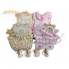 12 Bomboniere Claraluna 15871/12/F Angioletti Portachiavi in Resina decoro Motion con Shopper Rosa Femmina linea Monica