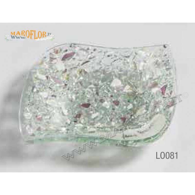 Bomboniera Laura Biagiotti LO081 PortaCandela 12,5cm linea Gloria