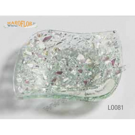 Bomboniera Laura Biagiotti LO081 PortaCandela 12,5cm linea Gloria